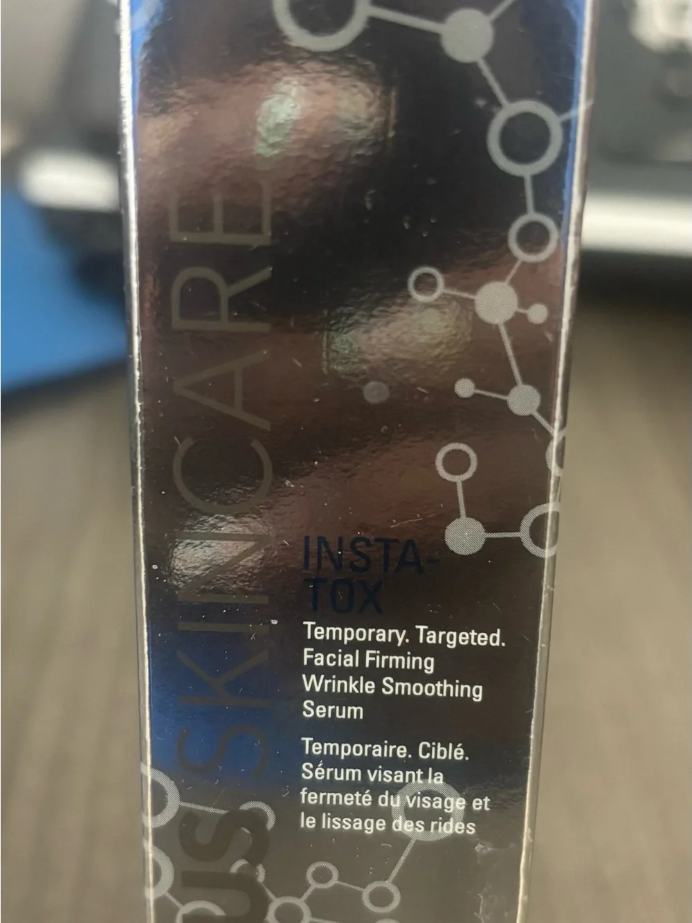Serious Skincare Insta-Tox Facial Firming Wrinkle Smoothing Serum .75fl.oz NIB